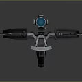 Crossbow Mechanical Crossbow Shift Bow and Arrow Shoot Far Equipment Weapons High-tech Crossbow 3d model