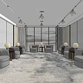 VIP Reception Room Modern Reception Room 3d model