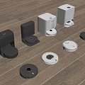 Modern sweeping robot mopping robot 3d model