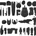 Various Hardware Tools Including Mechanical Parts Fasteners And Connectors For Industrial Applications