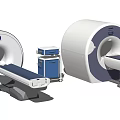 Advanced Medical Equipment Including Modern CT Scanners And Diagnostic Console Cabinets
