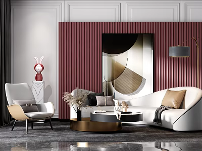 Modern Sofa Coffee Table Combination Sofa Coffee Table 3d model