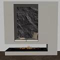 Modern Entryway Cabinet And Sideboard With LED Lighting And Minimalist Design