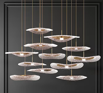 Modern Chandelier Decorative Chandelier 3d model