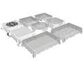 White Lace Tablecloths With Various Styles And Intricate Floral Patterns