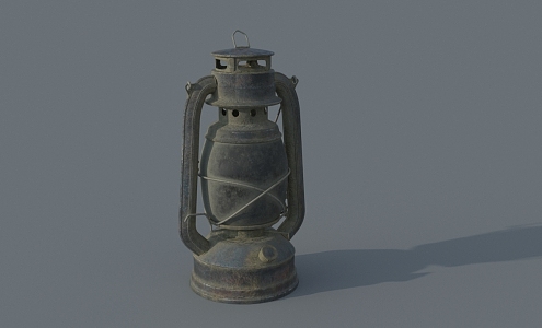 Horse lantern 3d model