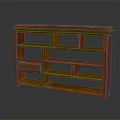 Classic Wooden Bookcase with Multiple Shelves and Drawer for Home Library Storage