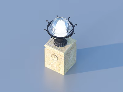 Lawn lamp outdoor lamp landscape lamp 3d model