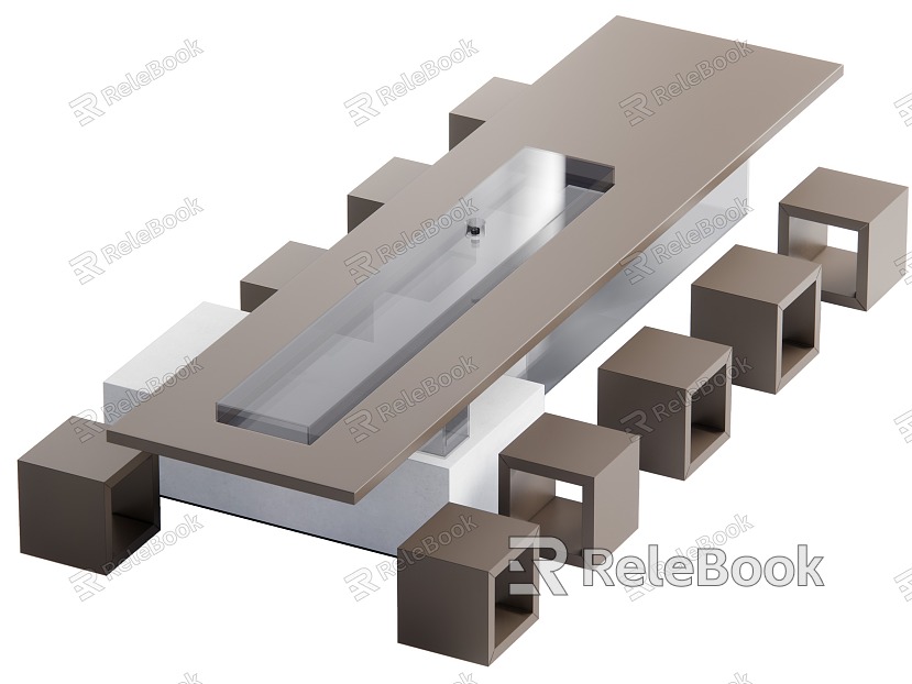 Casual tables and chairs model