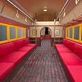 moving rail car subway car train car train car car train light rail subway high-speed rail 3d model