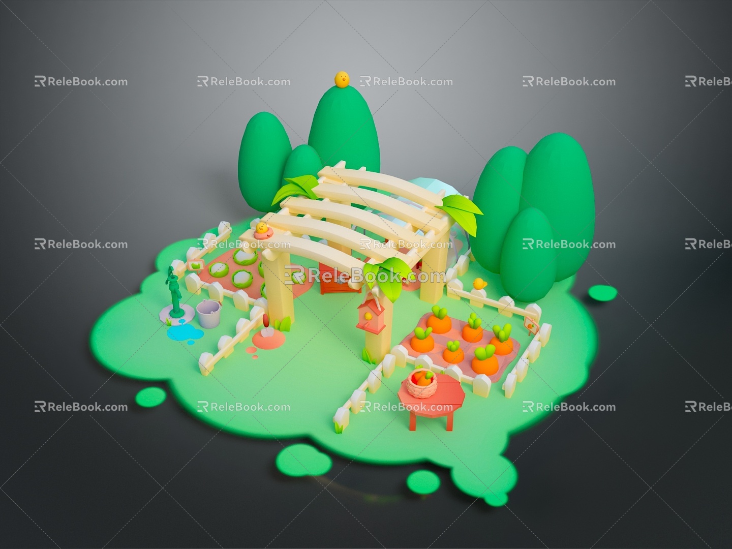 Game Environment Game Scene Fairy Tale Scene Fairy Tale Magic Scene Magic Item Fantasy Scene model