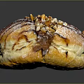 Modern Bread Sandwich Bread 3d model