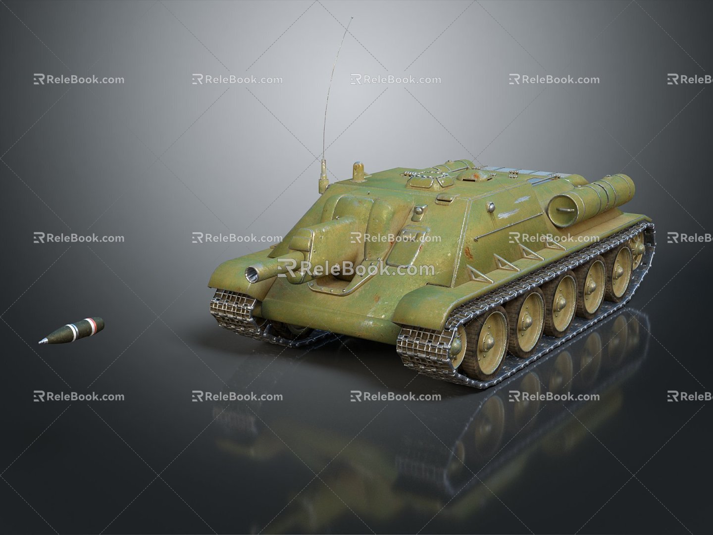 Modern Tank World War II Tank World War I Tank Heavy Tank 3d model