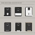 Direct drinking machine Direct drinking machine Pipeline machine Water dispenser Wall-mounted water dispenser 3d model