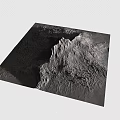 Scenic Rugged Mountainous Terrain With Natural Rock Formations And Textured Geological Features