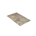 Square Rug With Abstract Pattern And Neutral Tones For Modern Living Room