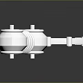 Industrial Machinery Equipment With Spring Component Hexagonal Bolt And Shiny Metallic Surface