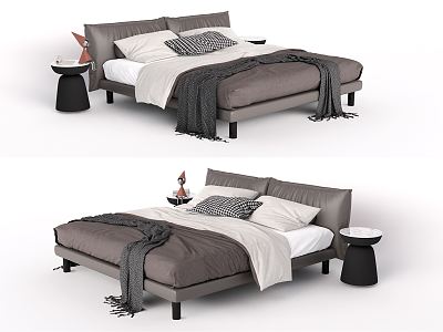 Modern Double Bed model