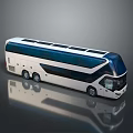 Bus School Bus Van Box Bus Tourist Bus Coach 3d model
