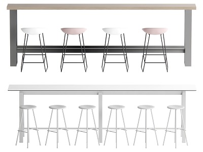 Modern Bar Stool 3d model