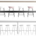 Modern Bar Stool 3d model