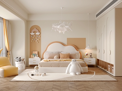 Children's room bedroom 3d model