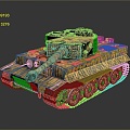 Light Tank Light Armored Tank Modern Tank World War II Tank World War I Tank Heavy Tank 3d model