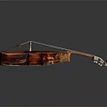 Violin Cartoon Violin Animation Violin Instrument String Western Instrument 3d model