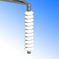 modern tower high voltage transmission line tower 3d model