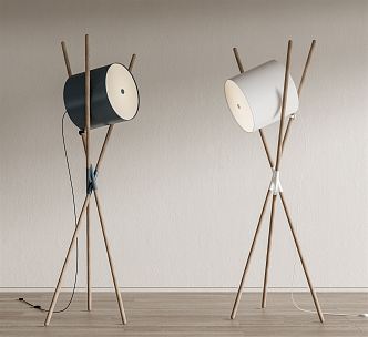 Modern floor lamp 3d model