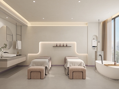 Quiet SPA Beauty Room 3d model