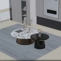 Coffee table 3d model