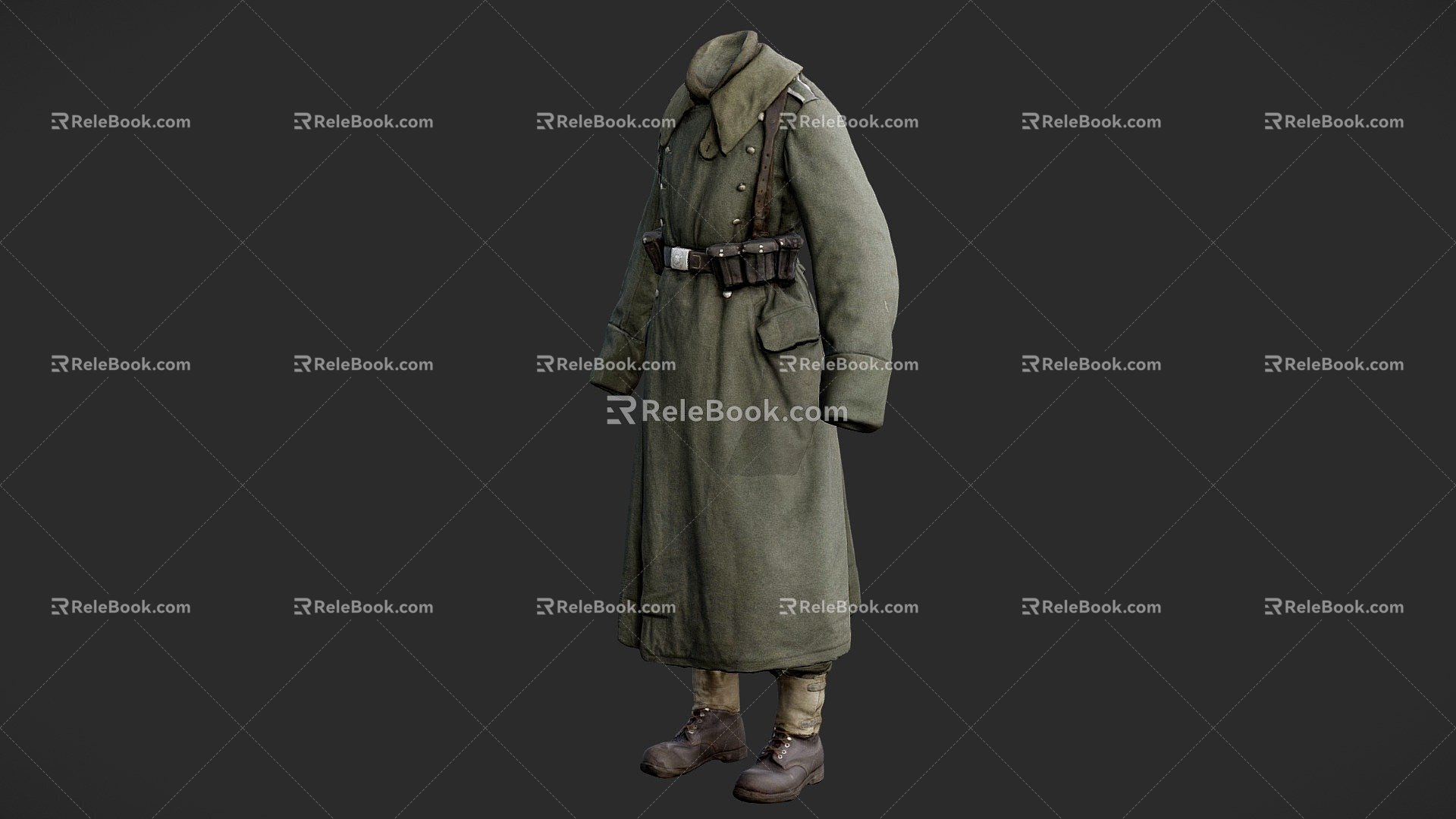 Weapons German Coat 3d model