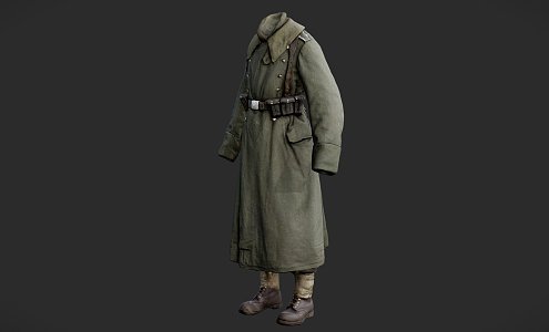 Weapons German Coat 3d model