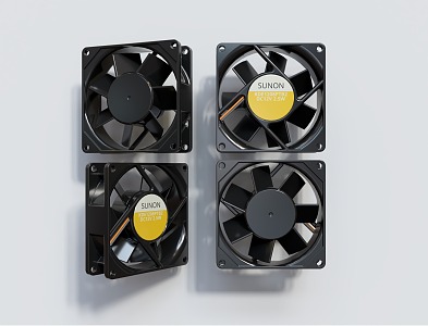 Modern Fan 3d model