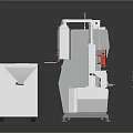Automatic Industrial Precision Production Line Equipment with Transparent Windows and Control Panel for Manufacturing Processing