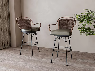 Wind Bar Chair 3d model