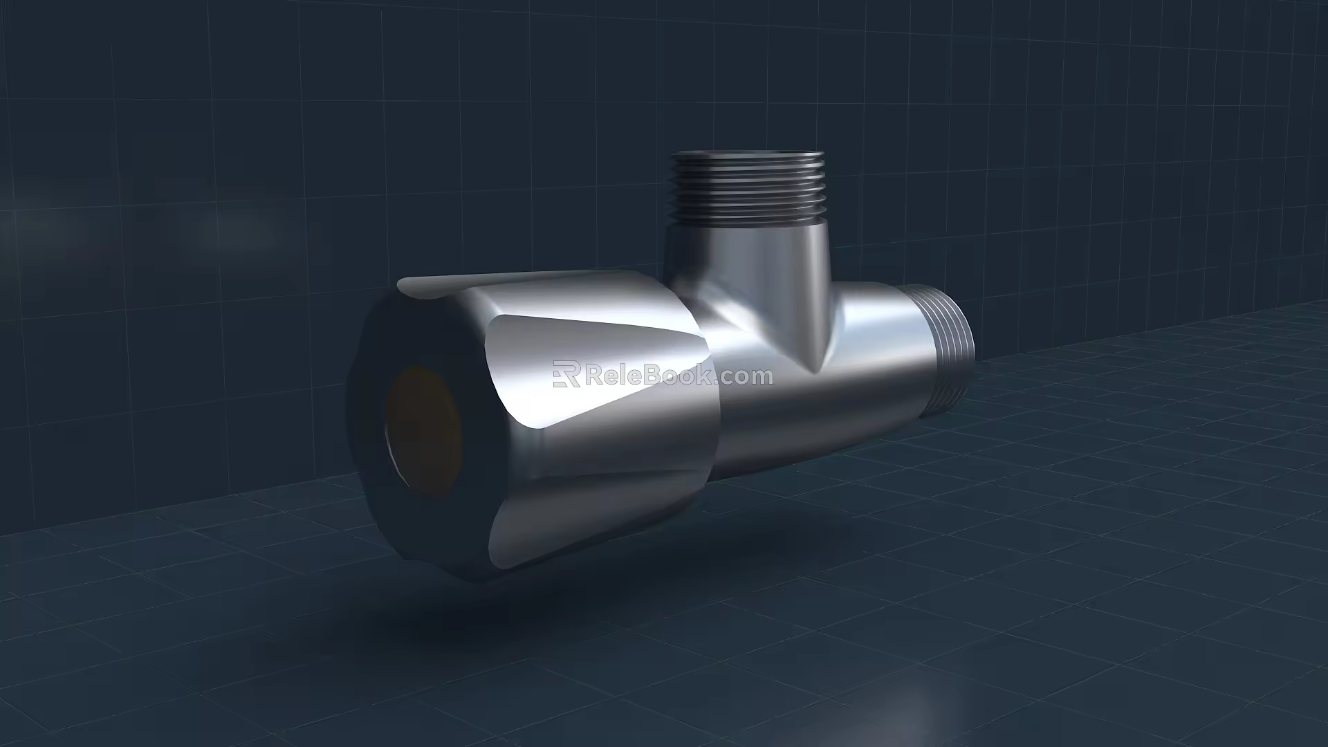 Modern faucet switch 3d model