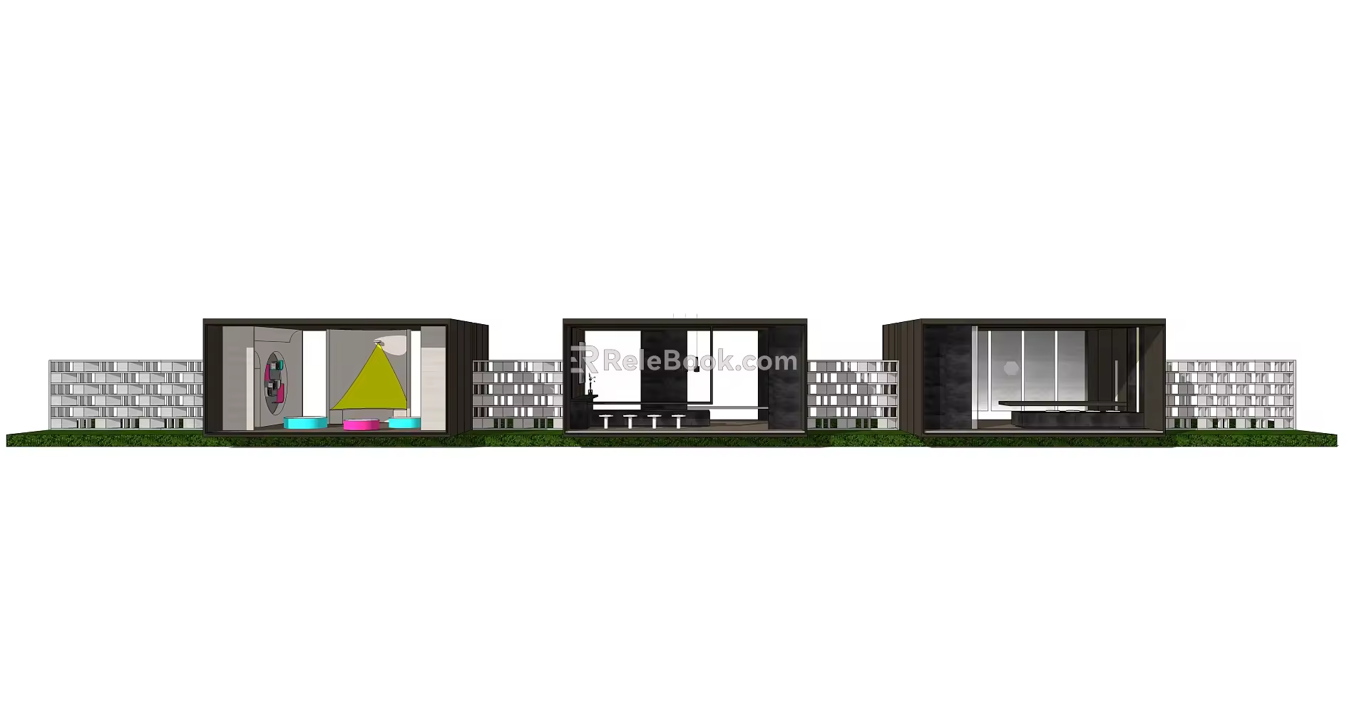 Modern Pavilion 3d model