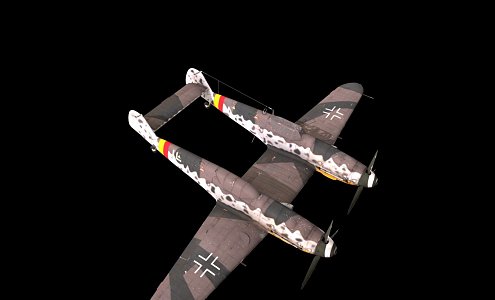 Modern Fighter Aircraft Fighter Bomber 3d model