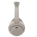 Sony Gray Over Ear Headphones With Soft Ear Cushions And Adjustable Headband Design