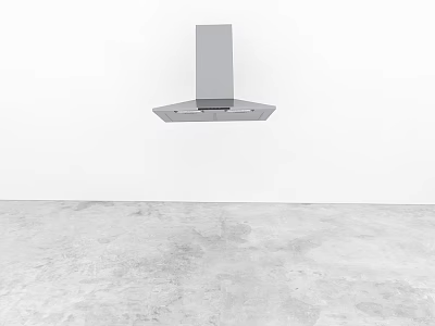 Stainless Steel Modern Kitchen Range Hood Essential Home Appliance Design 3d model