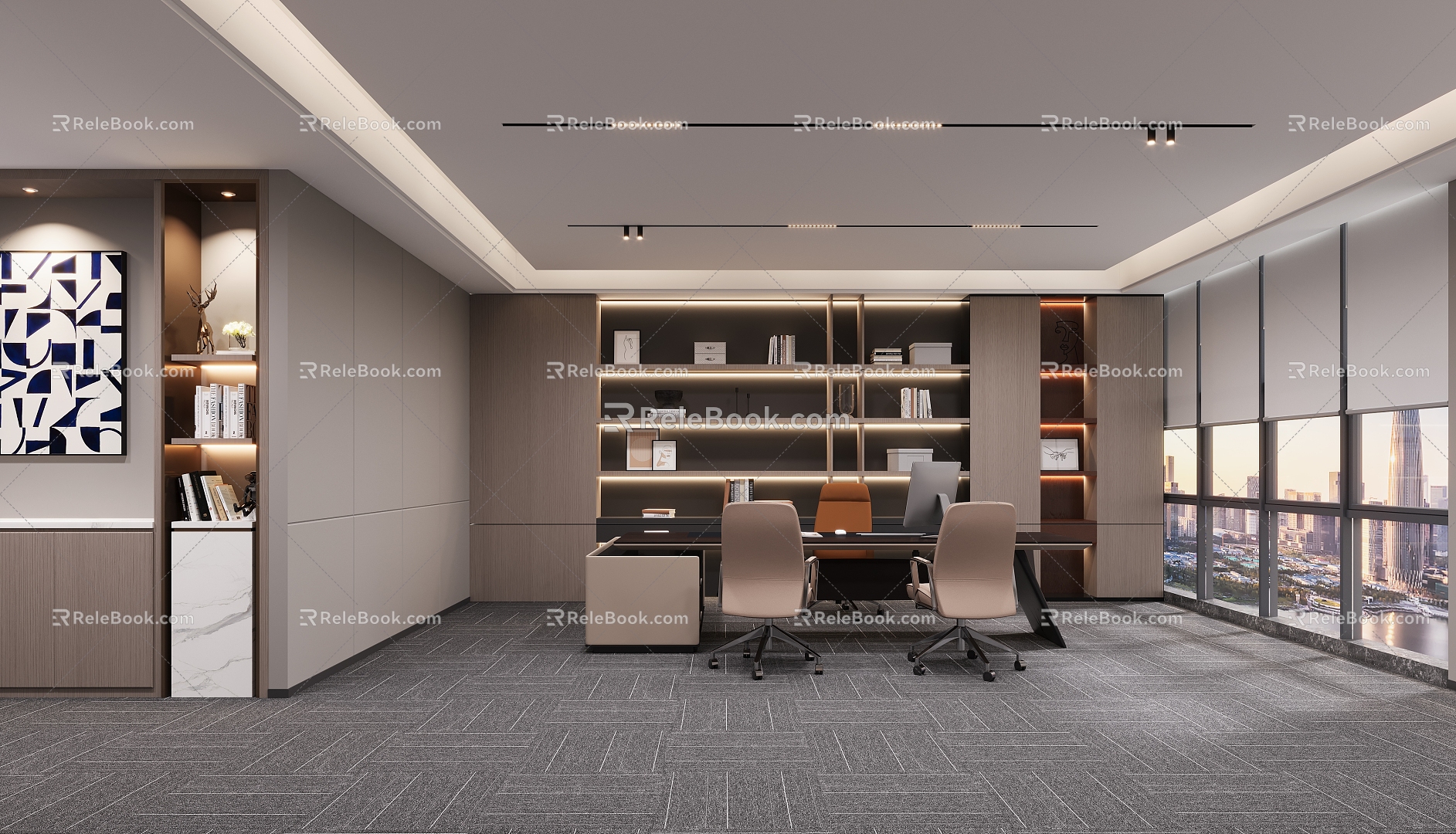 Manager Room 3d model