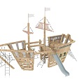 Wooden Pirate Slide 3d model