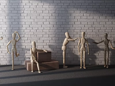 Nordic Ornaments Combination Ornaments 3d model