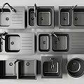 Various Stainless Steel Kitchen Sinks With Single Double Bowl And Drainboard Designs