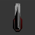 Modern Dagger Cartoon Dagger Animation Dagger Sword 3d model