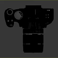 Professional Pentax Digital Camera With Open Built In Flash And Quality Lens Design