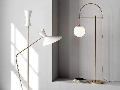 Modern floor lamp model