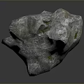 Rock Block Rock Block Rock Specimen Boulder Big Stone Block Rock Stratum Rock Stratum Rock Stratum Rock 3d model